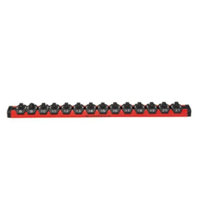Mechanics Time Savers MTS-LAS38MR 0,37 Po. Entraînement Métrique Lock-a-Socket - Rouge