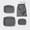 Gray, variant on 4-Piece Packing Cube Set, Recycled Polyester Travel Organizers for Luggage & Suitcase Storage