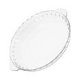 thumbnail image 3 of Milisten Glass Pie Pan For Baking Round Baking Dish For Dinner Non-Stick Pie Plate With Soft Wave Edge For Apple Pie Pumpkin Pie Pot Pies Transparent 7 Inches, 3 of 6