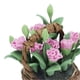 thumbnail image 3 of 1:12 Scale Miniature Clay Flower Simulation Carnations Cane Basket Doll House Decoration, 3 of 4