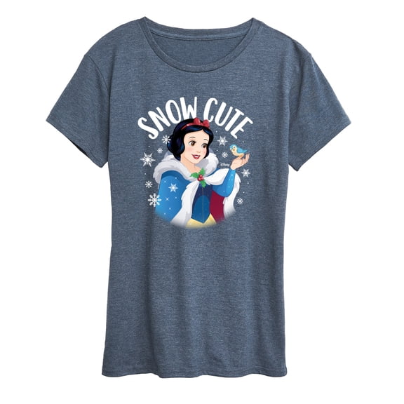 Disney - Snow Cute - Women's Short Sleeve Graphic T-Shirt