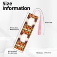 thumbnail image 3 of Kdxio Thanksgiving With Autumn Print Metal Tassel Bookmarks,Perfect Gift for Art Lovers and Bookworms Metal Bookmarks for Women, 3 of 8