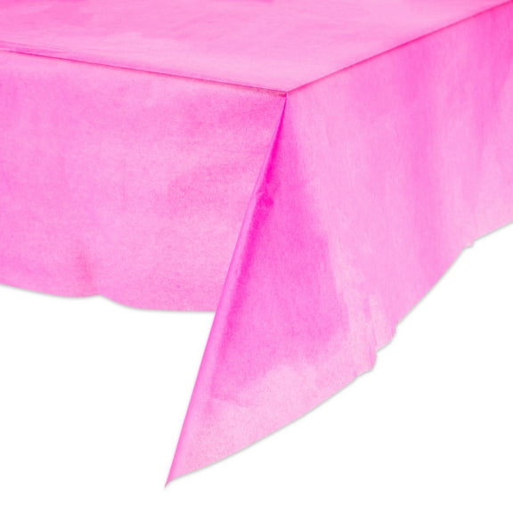 Way To Celebrate Plastic Party Tablecloth, 108 x 54in, 1ct (Select Color)