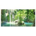 thumbnail image 2 of Kursunlu Waterfalls Antalya - Landscape Photography Canvas Print, 2 of 3