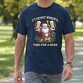 thumbnail image 4 of Its The Most Wonderful Time For A Beer Christmas T-Shirt – Holiday Humor – Unisex Casual Wear, 4 of 6