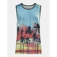 thumbnail image 5 of No Boundaries Men's & Big Men's Solid and Printed Mesh Tank Top, Sizes XS-5XL, 5 of 5