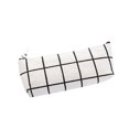 thumbnail image 1 of Trayknick Simple Striped Plaid Canvas School Pencil Case Stationery Storage Zipper Bag, 1 of 13
