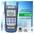 thumbnail image 2 of G510A/G710A Optical Power Meter (Built-In LED Lighting) FTTH Fiber Optical Cable Tester -50~+26dBm/-70~+10dBm SC,FC Adapter ,Test Precision, 2 of 7