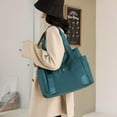 thumbnail image 3 of Women Tote Shoulder Handbag Water resistant Nylon Hobo Purse Multi Pocket Top Handle Shopper Shoulder Bag, 3 of 6