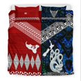 thumbnail image 4 of Juego de cama Nueva Zelanda y Tonga Juntos Azul LT8, 4 of 5