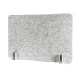 thumbnail image 4 of Mampara acústica para mesa, separador, biombo, divisor de mesa para la zona de recepción. Rectángulo Gris Claro, 4 of 8