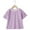 Purple, variant on Lujianch Girls Boys Summer Striped Short Sleeve T Shirts Color Block Trendy Crewneck Pullover Tops Casual Blouse Long Sleeve Shirts Boys‌ Size 2-3 Years
