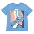 thumbnail image 3 of Disney Lilo & Stitch Big Boys T-Shirt and Shorts Outfit Set Little Kid to Big Kid, 3 of 5