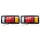 thumbnail image 2 of Barra de luz trasera de camion de 40 LED, luz trasera de freno de senal de giro de cola superbrillante con proteccion de red de hierro para camionetas de 12 / 24v, barcos, motos de nieve, remolques, c esquí esquí Gafas de esquí, 2 of 5