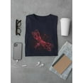 thumbnail image 3 of Neon Dragonfly T-Shirt Men -Image by Shutterstock, Male Small, 3 of 4