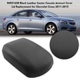 thumbnail image 5 of 96931638 Black Leather Center Console Armrest Cover Lid Replacement for Chevrolet Cruze 2011-2015, 5 of 5