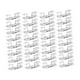 thumbnail image 3 of 100 clips organizadores para cables, fáciles de instalar y usar. Claro, 3 of 9