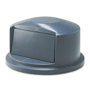 Rubbermaid Commercial Brute Dome Top Swing Door Lid for 32 Gallon Waste Containers Plastic Gray