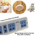 thumbnail image 6 of Outlet Plug Covers Clear (50 Pack) Child Proof Electrical Safety Outlet Covers, 6 of 7