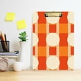 thumbnail image 2 of FORMRS Acrylic Clipboard with Low Profile Clip Standard A4 Letter Size, 12.5" x 9", Beige Geometric Circles, 2 of 8