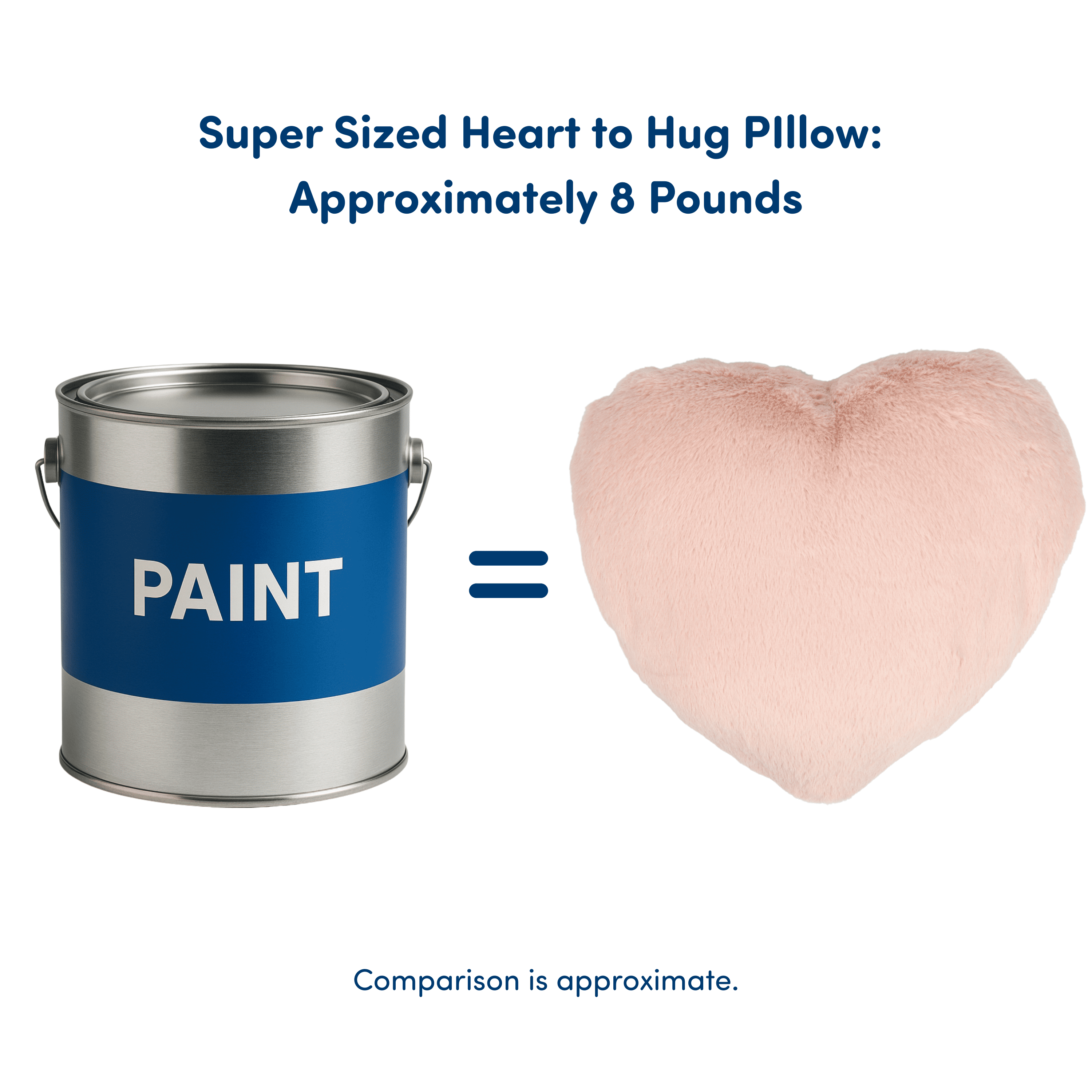 Hugimals Super Sized Heart to Hug 8 lb Weighted Pillow In Sage | Soft Anxiety Stress Relief Pillow for Self-Care, Comfort, Relaxation, Sleep, With Cozy Hand Pocket