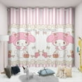 thumbnail image 1 of Hello Kitty Cartoon Curtain Sanrio Cute Printing 3D Print Bedroom Living Room Window Blackout Partition Style Home Decoration, 1 of 1