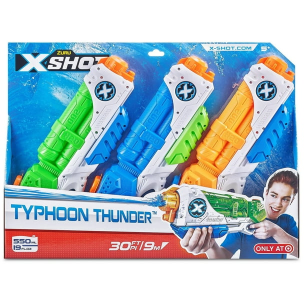 XShot Typhoon Thunder Water Blaster 3Pack