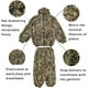 thumbnail image 2 of Traje 3D de caza para niños y adultos, traje Ghillie de caza, ropa táctica para Airsoft, 2 of 5