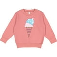 thumbnail image 2 of Inktastic Valentine's Day Ice Cream Cone Toddler Sweatshirt, 2 of 4