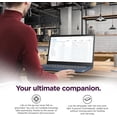 thumbnail image 4 of Lenovo IdeaPad Slim 3 Chromebook - 14'' Touchscreen Full HD Display • MediaTek Kompanio 520 CPU • 4GB RAM • 64GB eMMC & 256GB Micro SD Card • Wi-Fi 6 • for Business Student • Chrome OS • Blue, 4 of 8