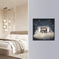 thumbnail image 5 of Dailycode Light Switch Plate Covers 2 Gang Wall Plate Plastics Outlet Covers for Kitchen Home Office Decor Raccoon on Clould, 5 of 8