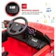 thumbnail image 5 of Historyli Vehículo de 12 V para niños pequeños y Grandes | Juguete eléctrico 2 en 1 controlado por Padres con suspensión de Resorte,3 velocidades,Luces LED,música,Rojo, 5 of 9