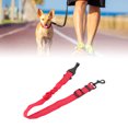 thumbnail image 4 of Dog Seatbelt, Reflective Tensile Resistant 360 Degree Rotating Dog Leash  For Car For Walking Red, 4 of 8