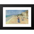 thumbnail image 2 of Edvard Munch 14x10 Black Modern Framed Museum Art Print Titled - Morgen Pa Promenade Des Anglais (Morning on the Promenade Des Anglais) (1891), 2 of 5