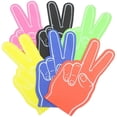 thumbnail image 1 of 6Pcs Foam Fingers for Hands Cheering Colorful Cheerleading Foam Fingers Props Cheering Finger Props, 1 of 4