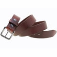 thumbnail image 2 of Orion Leather 1 1/2 Chestnut Oil Tanned Latigo Leather Belt Black Buckle, 2 of 4