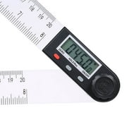 0-200mm Multifunctional Digital LCD Display Angle Ruler  Electronic Goniometer Protractor Measuring Tool with Hold and Zeroing Function
