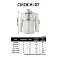 thumbnail image 5 of H2H Mens Casual Comfortable Fit Cardigan Sweater Shawl Collar Soft Fabric with Ribbing Edge IVORY US 3XL/ASIA 4XL (CMOCAL07), 5 of 5