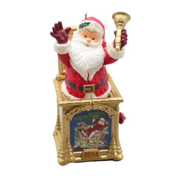 Santa Certified Hallmark Keepsake Ornament 2014 New QX9006