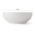 thumbnail image 5 of Mainstays glaçure blanc stoneware round dinner Bowl, 6,1 pouces, 5 of 5