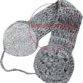 thumbnail image 3 of Yokua Knit Earmuffs Crochet Ear Warmer Headband Knit Earflap Ear Muff For Women, 3 of 20