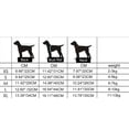 thumbnail image 4 of Pijamas de algodón para perros Trajes de cuatro patas de dibujos animados Ropa encantadora para mascotas (Dinosaurio L) Tmvgtek Para estrenar, 4 of 9