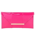 thumbnail image 2 of Faux Patent Leather Envelope Candy Clutch, 2 of 52