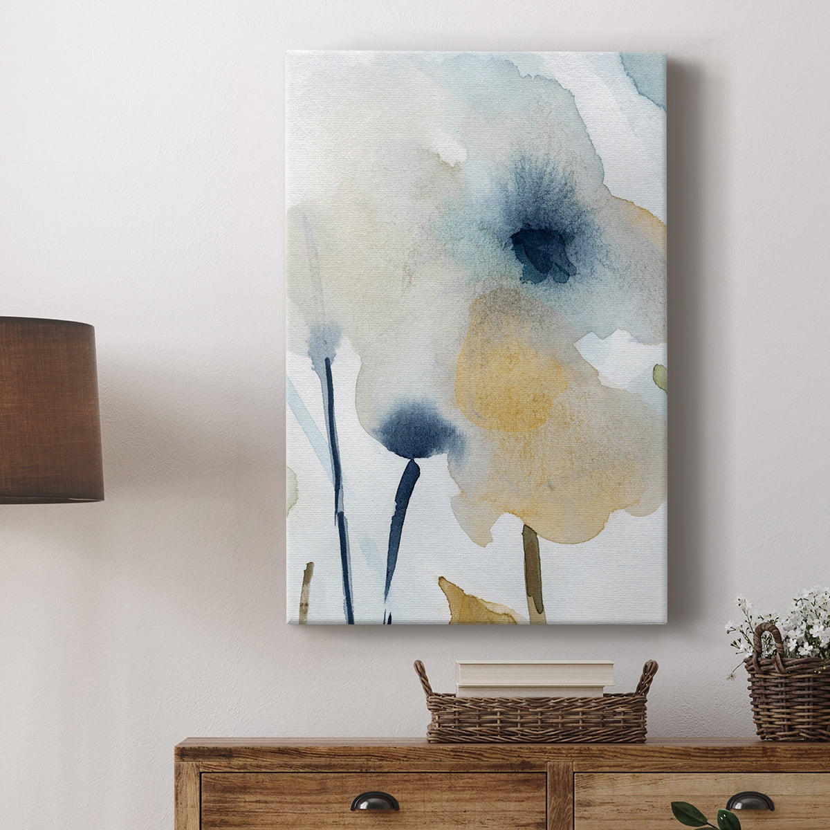 Blooming Wash I Premium Gallery Wrapped Canvas - Ready to Hang