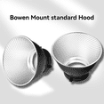 thumbnail image 4 of Standard Reflector Diffuser Lamp Shade Dish for Bowens Bayonet Mount Studio Strobe Flash Light Reflector 55 Degrees, 4 of 7
