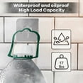 thumbnail image 2 of Bathroom Adhesive Wall Hook with Screw No Drill Waterproof for Shower Shelves and Hanging Accessories 8mm 30PCS, 2 of 5