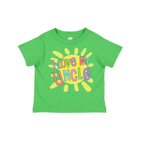 

Inktastic I Love My Uncle- Sun and Rainbow Letters Boys or Girls Toddler T-Shirt
