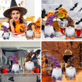 thumbnail image 5 of Poupée Nain Sans Visage Halloween, Araignée Chauve-Souris Récolte d'Automne Nain Ferme elf Décorations en Peluche, 5 of 5