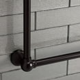 thumbnail image 4 of Kingston Brass DTC323619CP 36 in. Maximilien Wall Mount Towel Rack, Polished Chrome, 4 of 5