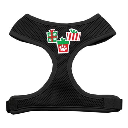 Mirage Pet Products Presents Screen Print Soft Mesh Harness Black Small